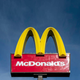 A McDonald’s sign in Cardiff, Wales